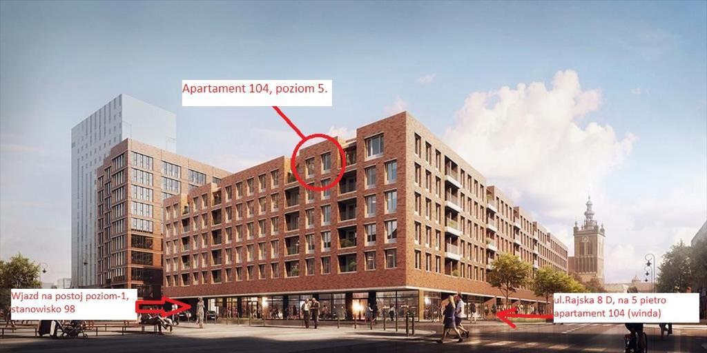 Apartament Champagne Gdańsk Exterior foto